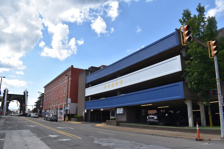 10th Street Garage Paint Job a Point of Pride in Downtown Wheeling